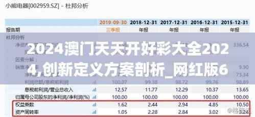 2024澳门天天开好彩大全2024,创新定义方案剖析_网红版60.241